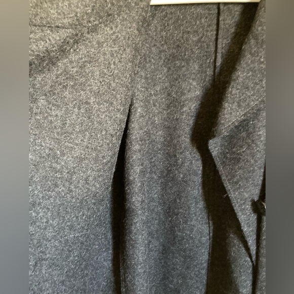 🌸Beyond Threads Black Felted Peruvian Alpaca Blend Asymmetrical Jacket #Bl - Picture 12 of 13